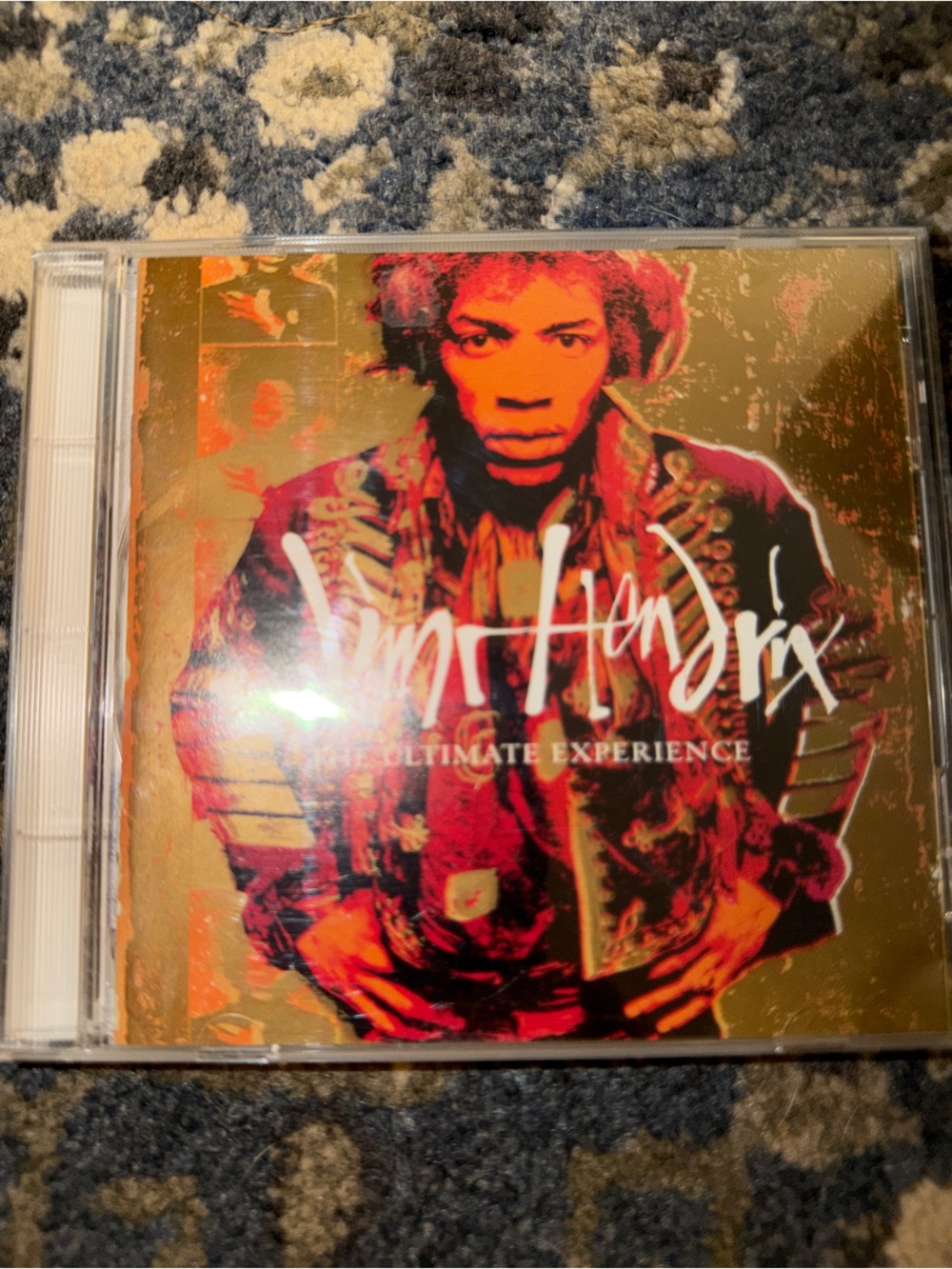 Unknown Brand Orange and Red Media CD - Music Album